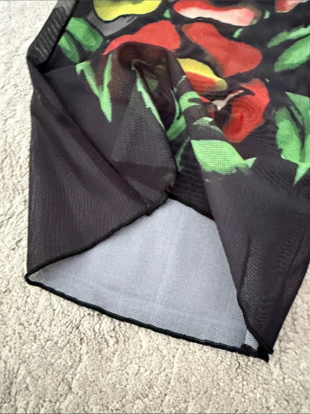 Ed Hardy Rose Mesh Swim Cover Up Pants